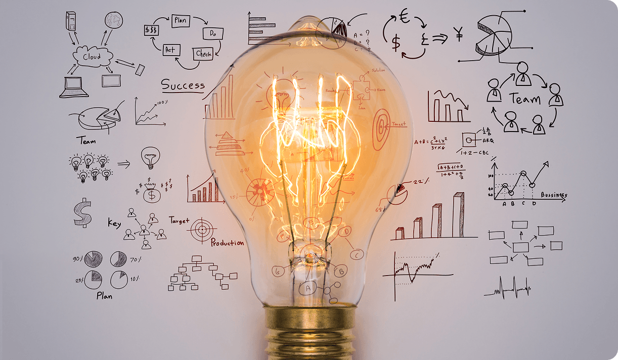 The spark of an idea